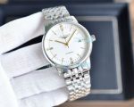 Best Replica Longines White Dial Stainless Steel Automatic Mens Watch 40mm
